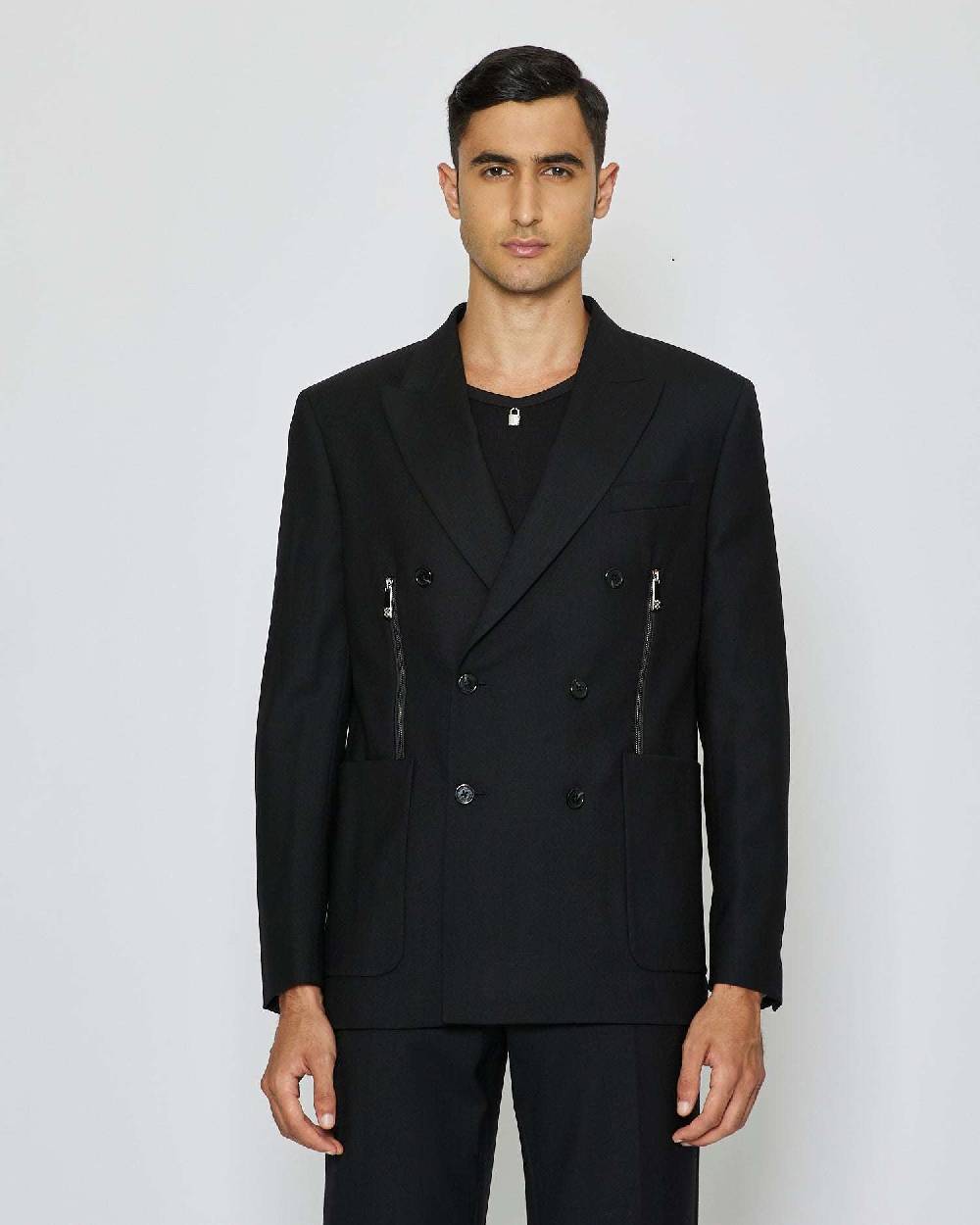 John Richmond Blazer doppiopetto con zip Online