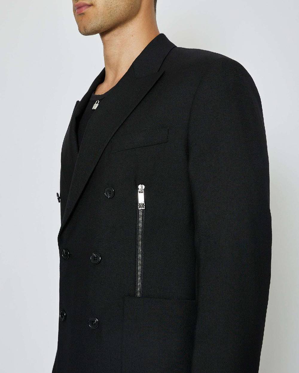 John Richmond Blazer doppiopetto con zip Online