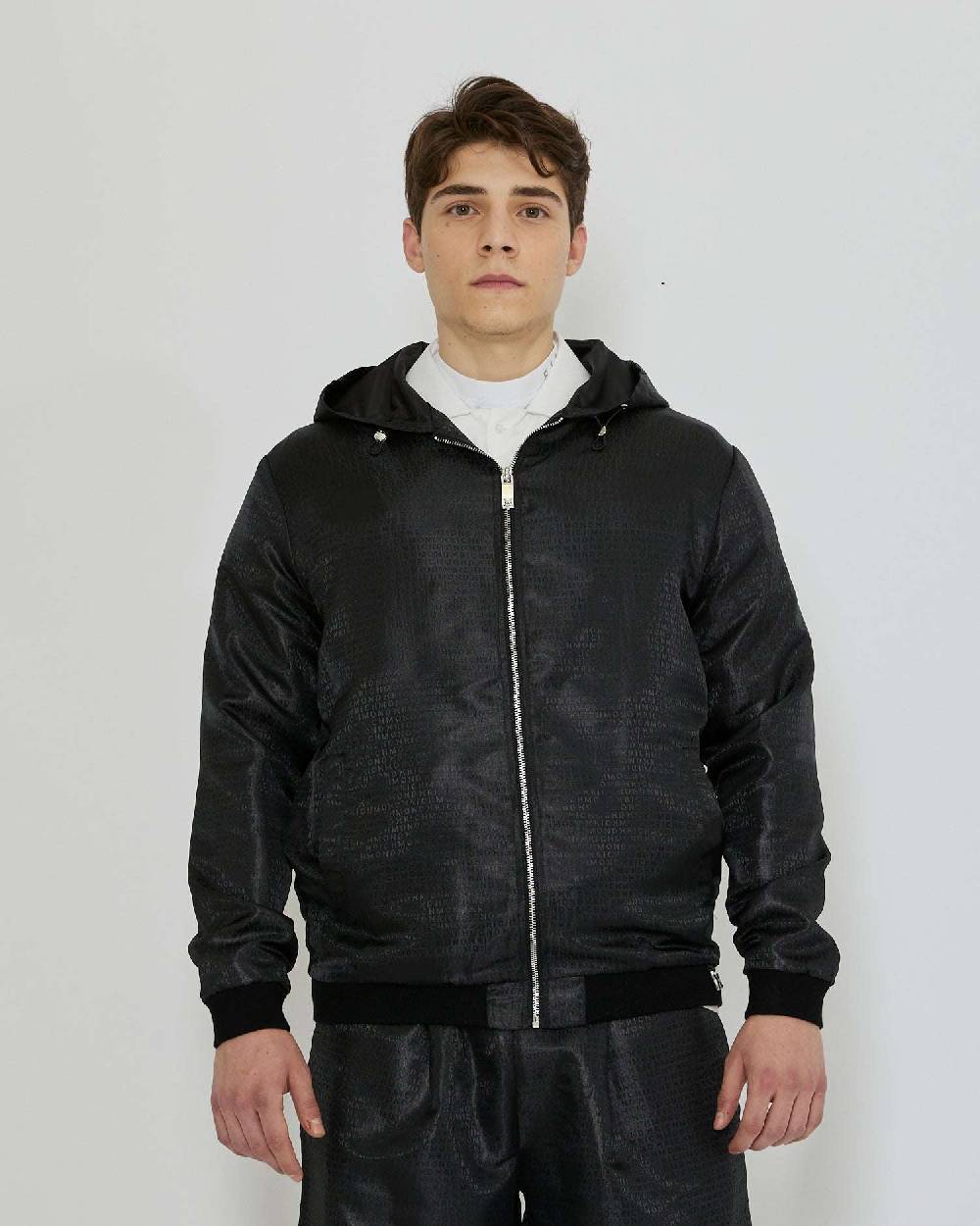 John Richmond Bomber con trama decorativa Offerte
