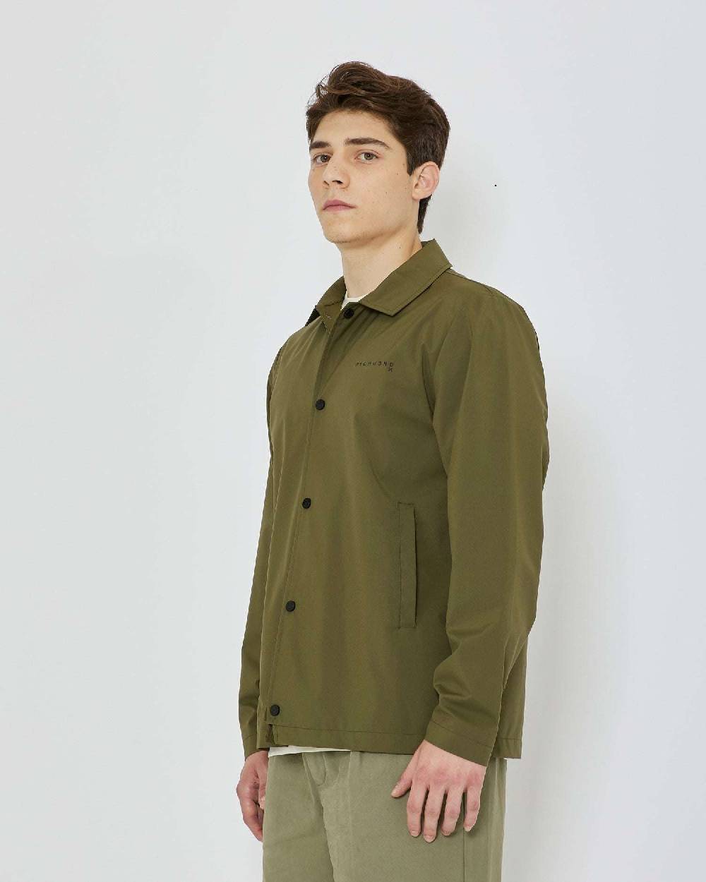 John Richmond Giubbino con logo sul davanti Saldi Di Fabbrica