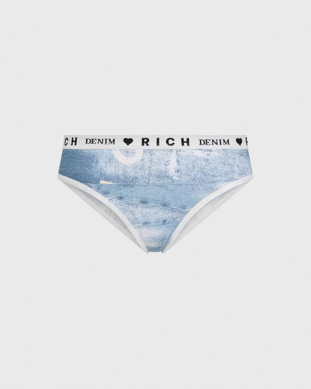 Richmondunderwear Tripack slip donna denim Moda