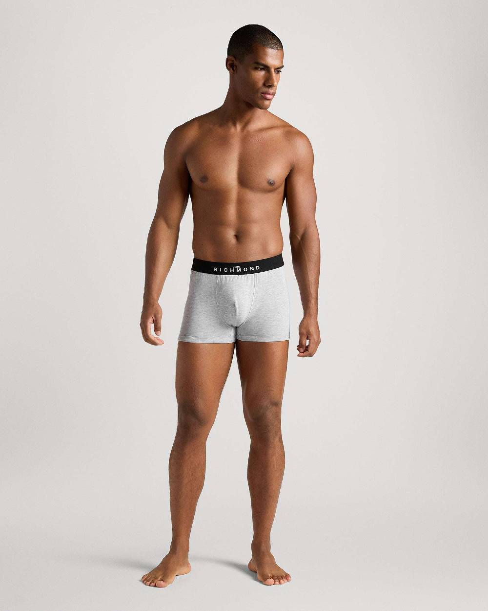 Richmondunderwear Tripack boxer vita bassa in cotone pettinato 2025