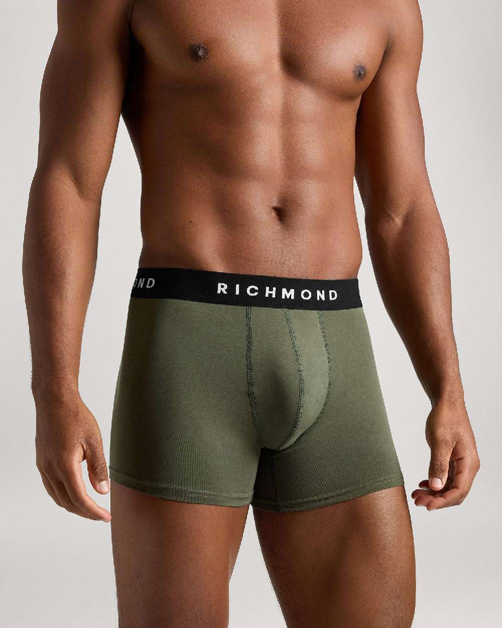 Richmondunderwear Boxer vita bassa in cotone pettinato In Linea