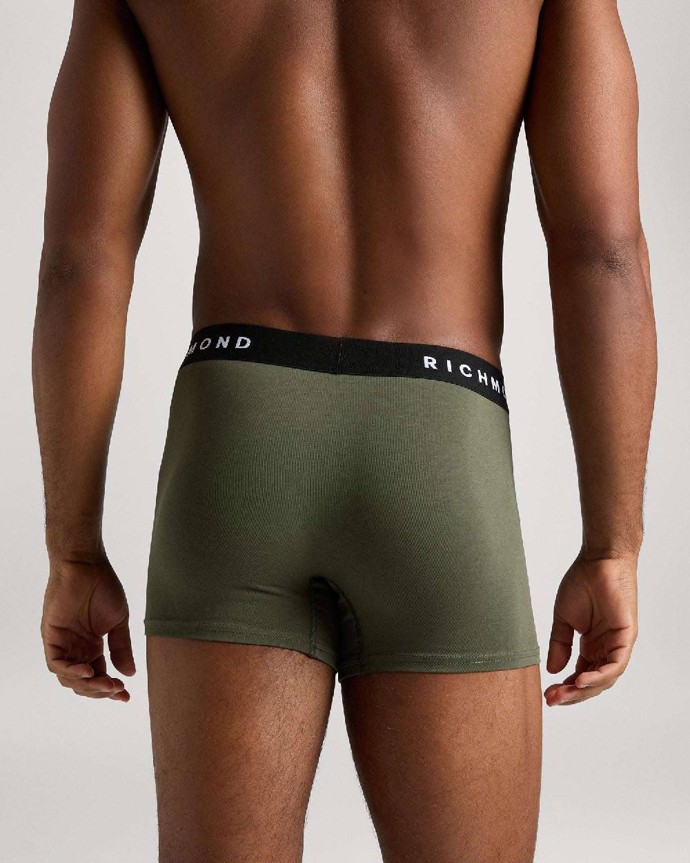 Richmondunderwear Boxer vita bassa in cotone pettinato In Linea