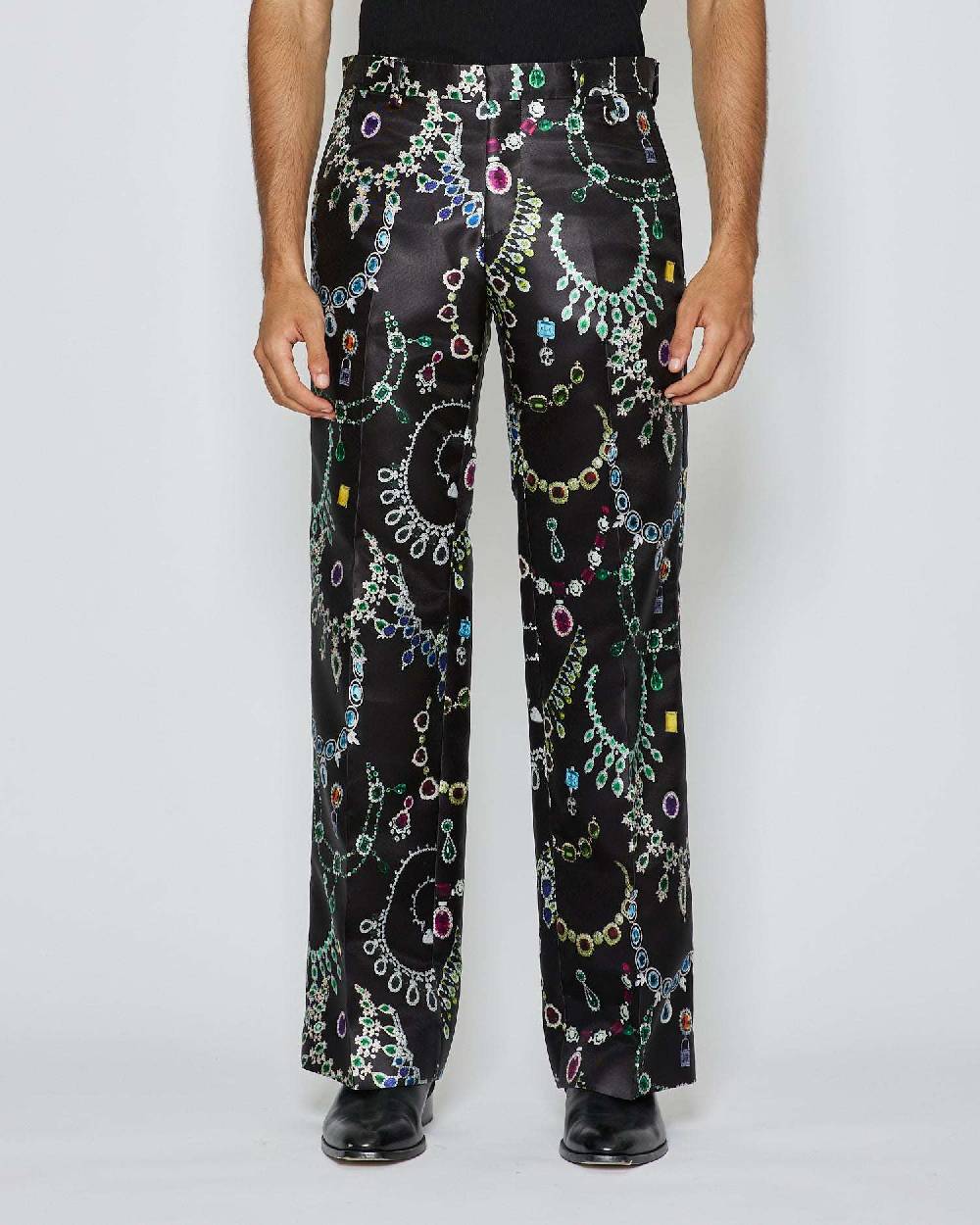 John Richmond Pantaloni con pattern Sconto
