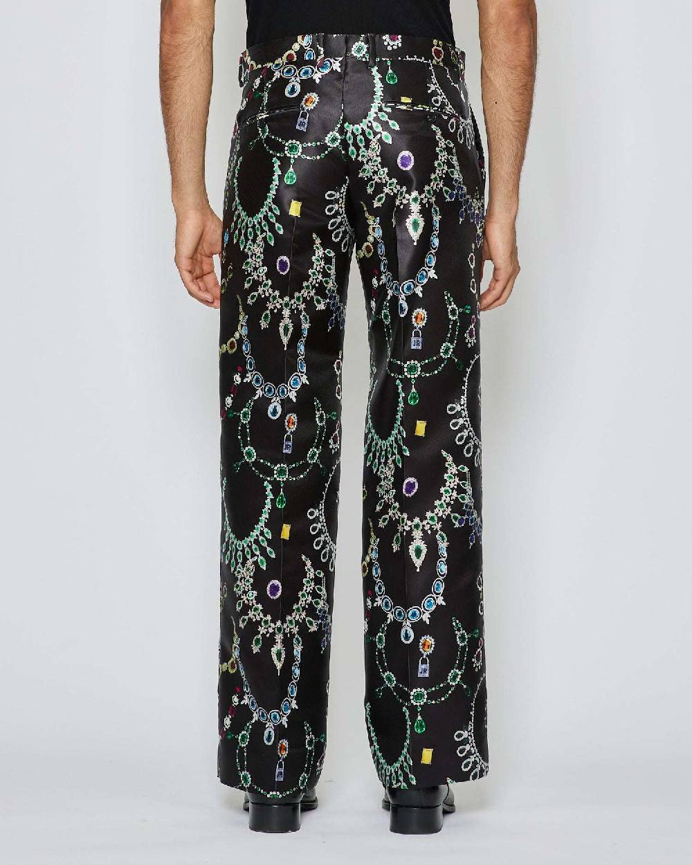 John Richmond Pantaloni con pattern Sconto