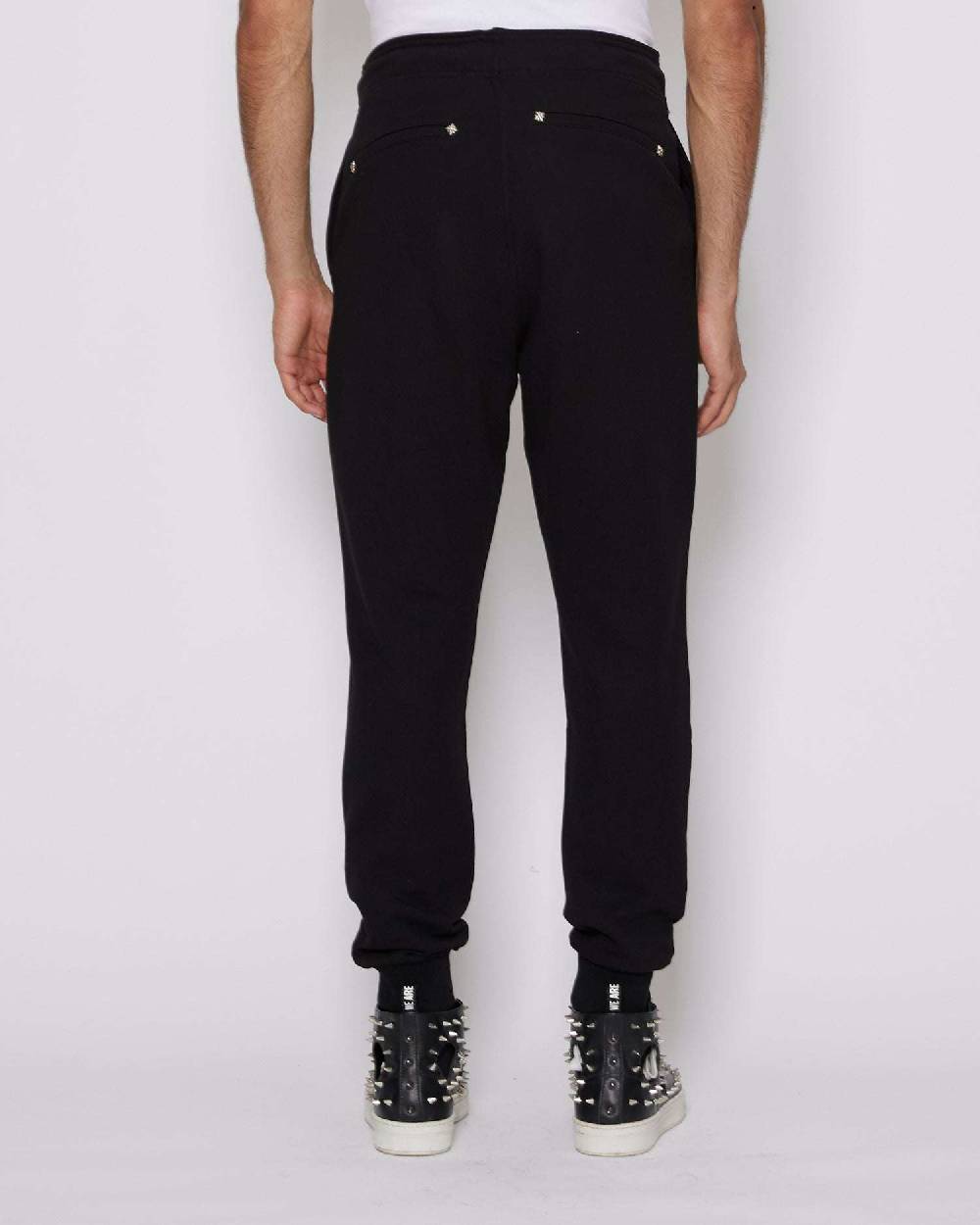 John Richmond Pantaloni da jogging con logo JR sul davanti Economico