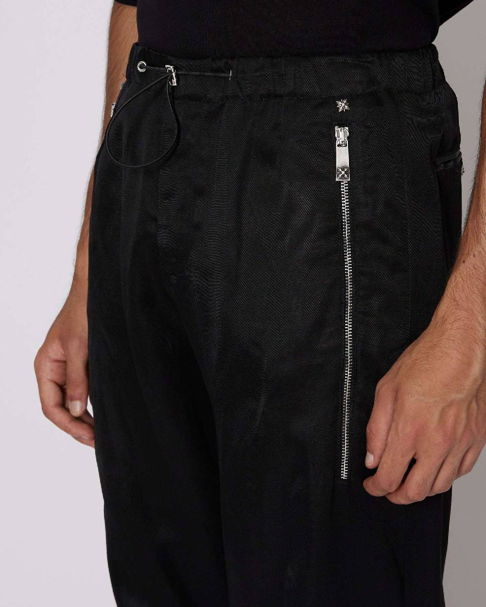 John Richmond Pantaloni regular con zip decorative Online