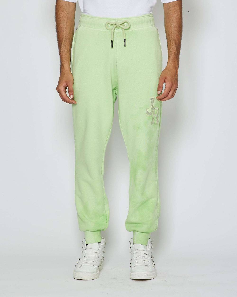 John Richmond Pantaloni da jogging con logo JR sul davanti In Vendita