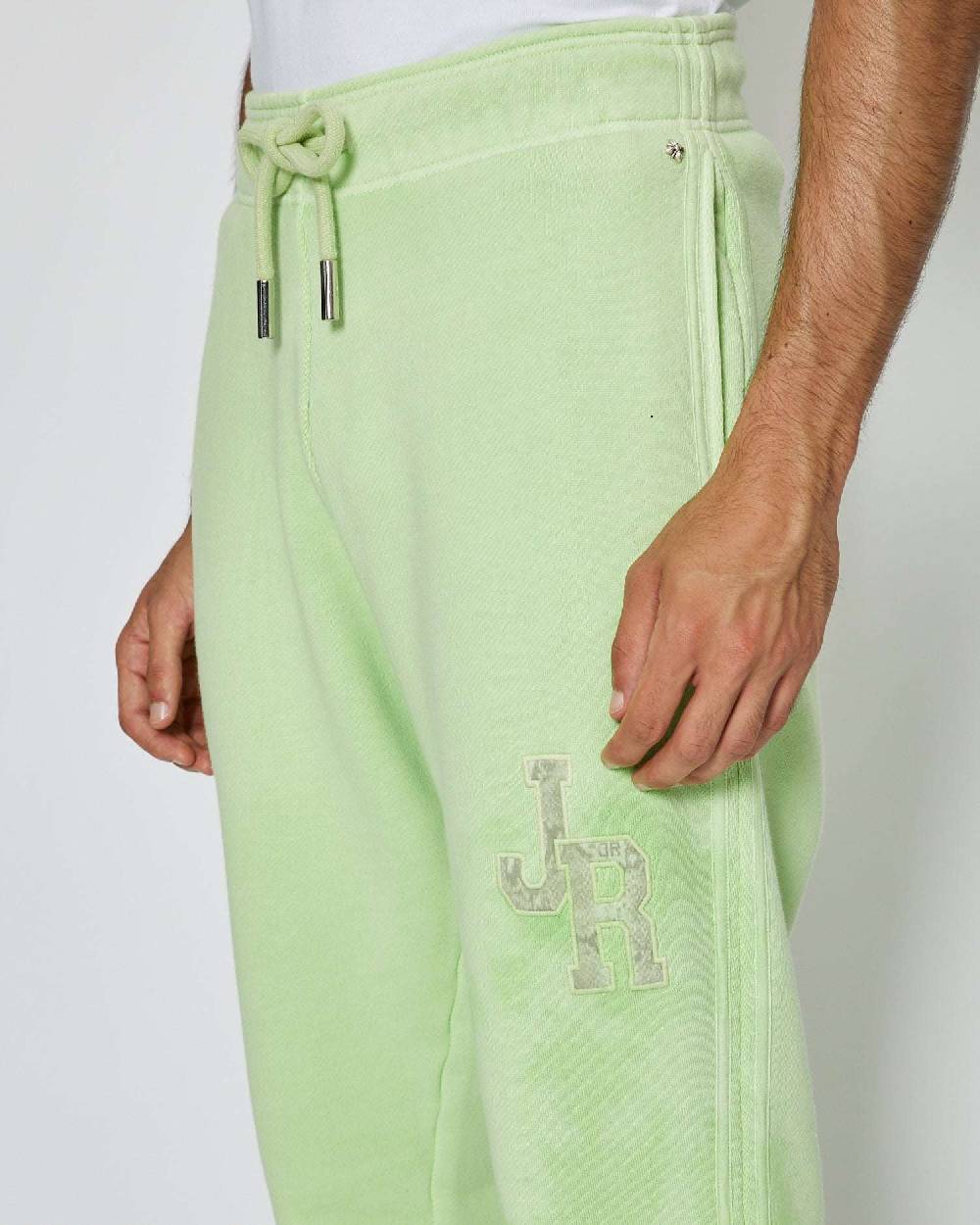 John Richmond Pantaloni da jogging con logo JR sul davanti In Vendita