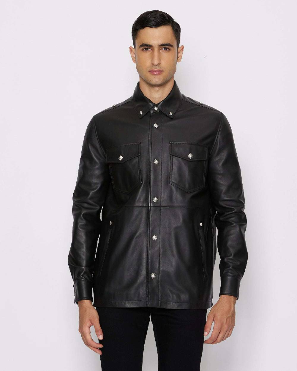 John Richmond Camicia con tasche frontali Saldi