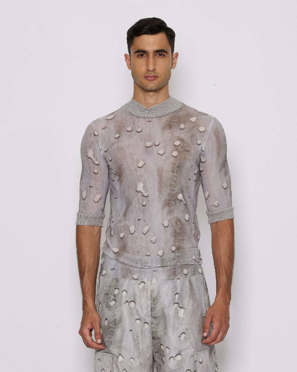 John Richmond Maglia con pattern Vendite Flash