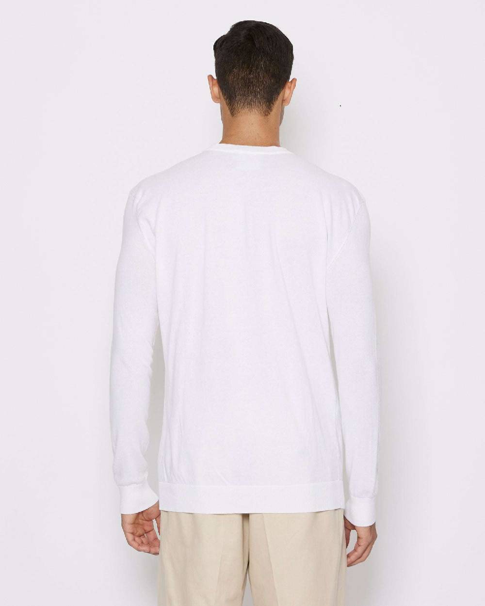 John Richmond Maglia in cashmere con etichetta metallica Negozio