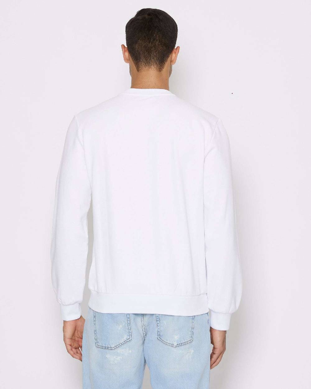 John Richmond Felpa con grafica sul davanti Moda
