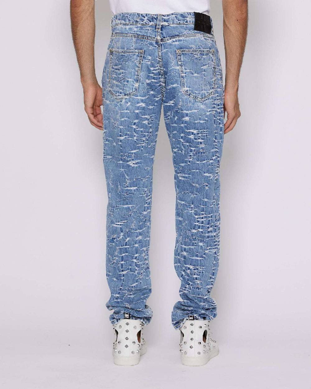 John Richmond Jeans slim con pattern Italia