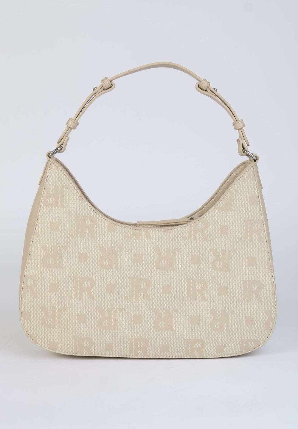 John Richmond Borsa a braccio con logo allover In Linea