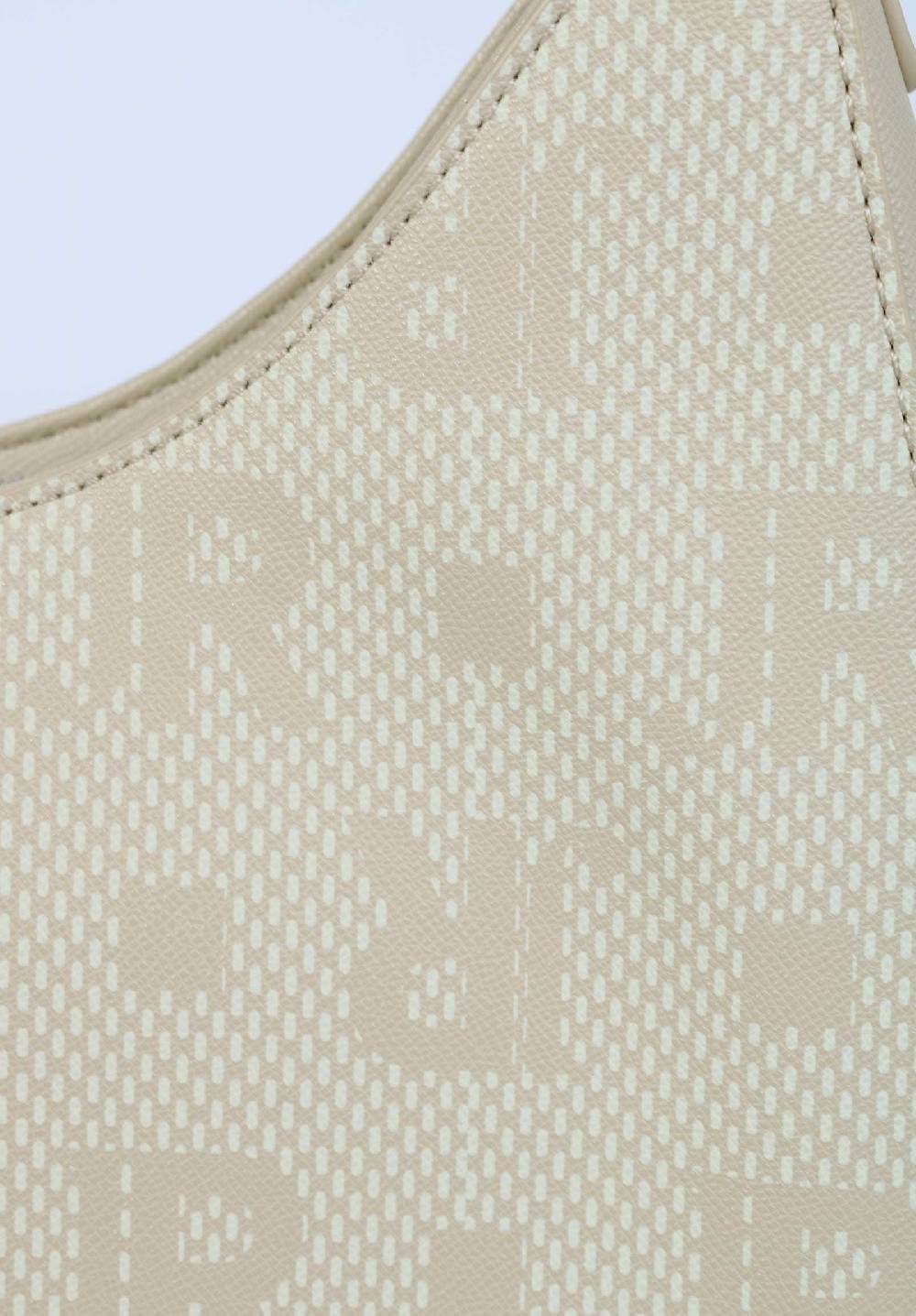John Richmond Borsa a braccio con logo allover In Linea