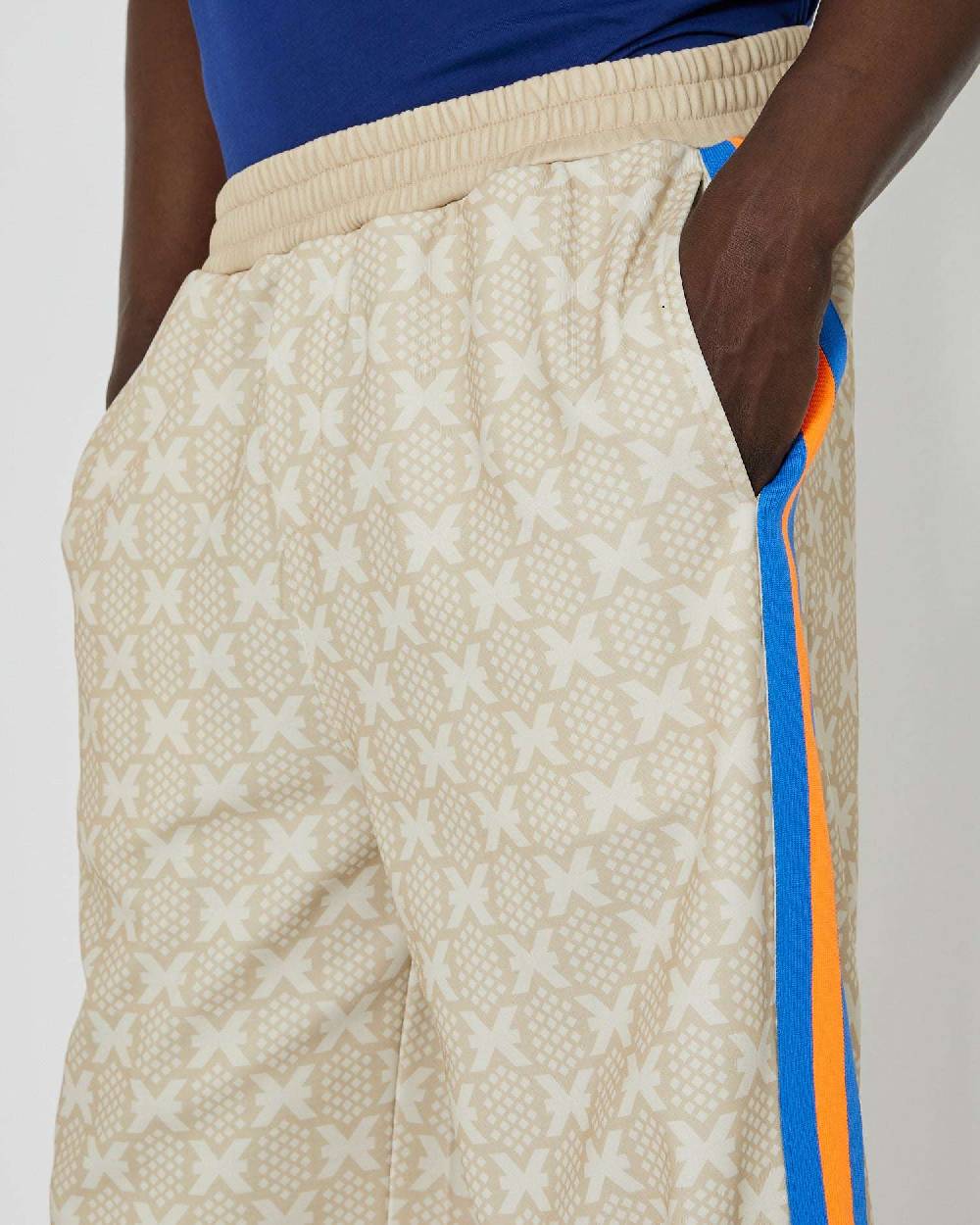 John Richmond Pantaloni da jogging con pattern ton sur ton Soddisfazione Garantita