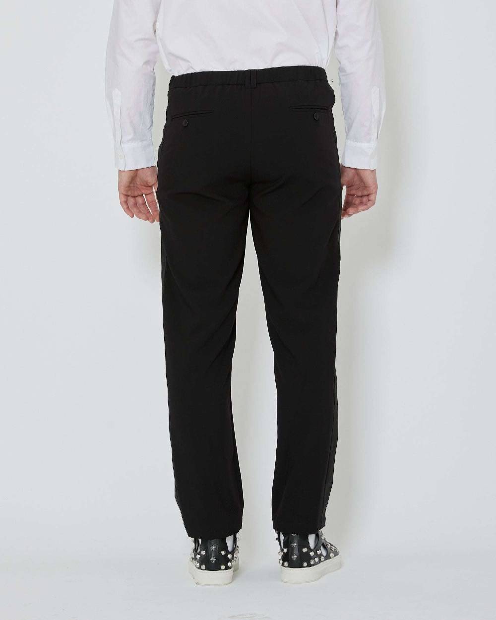 John Richmond Pantaloni regular con bande laterali Prezzo Ridotto