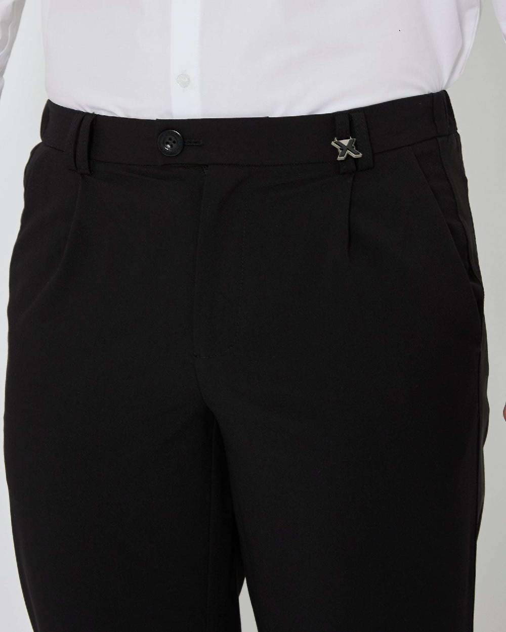 John Richmond Pantaloni regular con bande laterali Prezzo Ridotto
