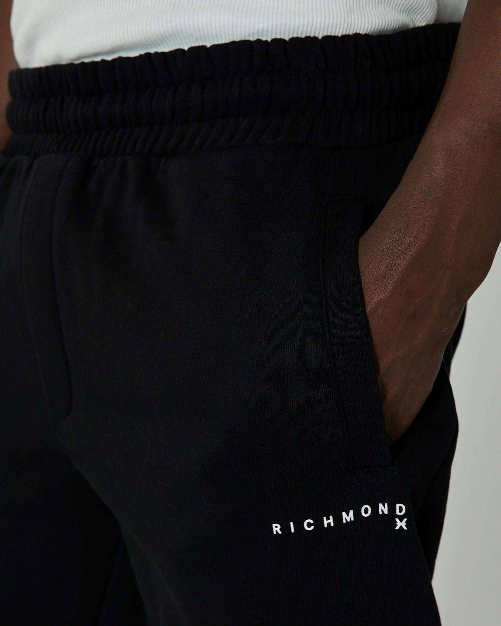 John Richmond Pantaloni da jogging con logo sul davanti Convenienza