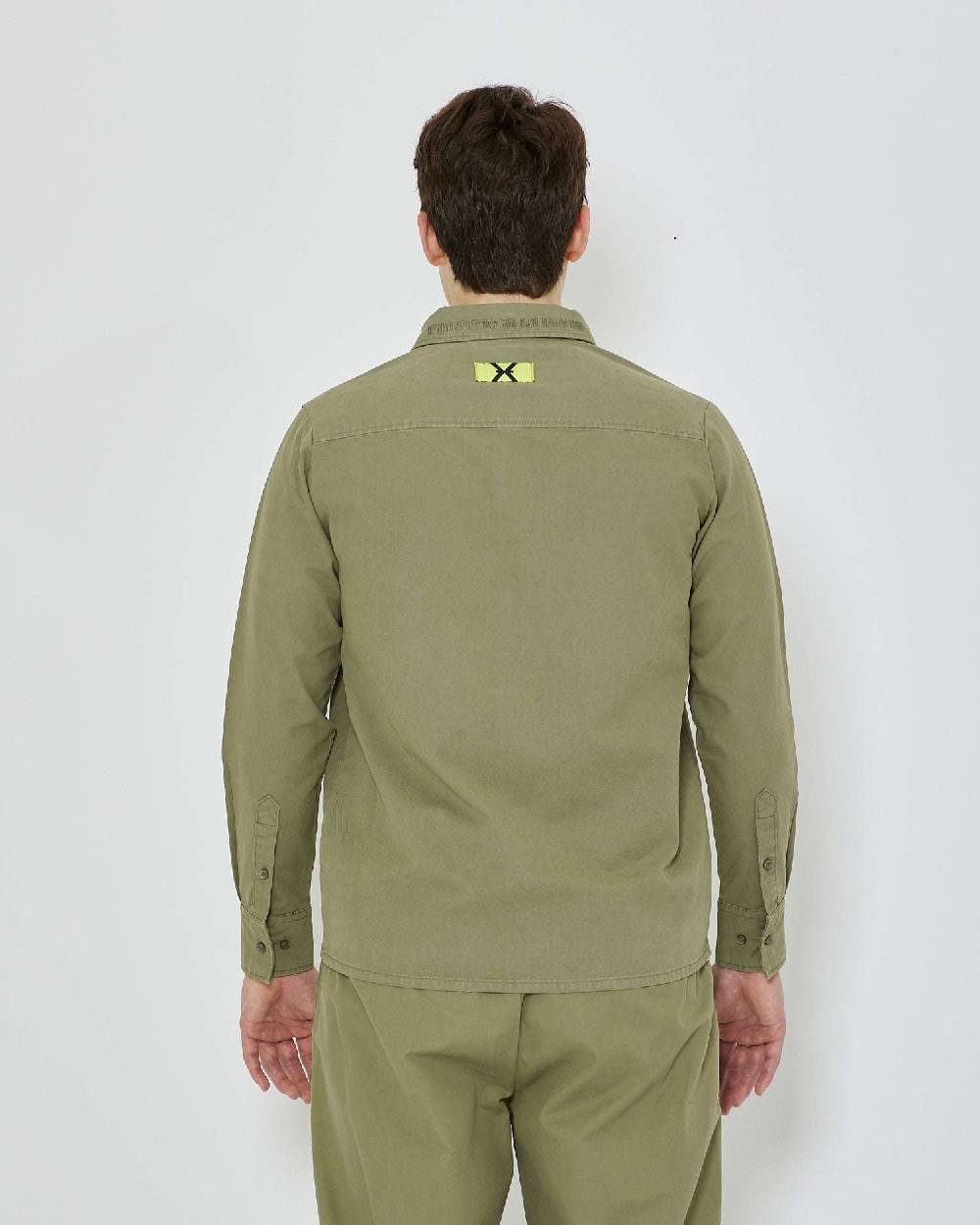 John Richmond Camicia con etichetta logata sul retro Presa