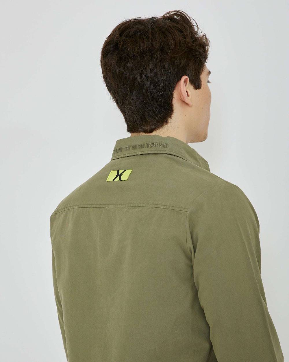 John Richmond Camicia con etichetta logata sul retro Presa
