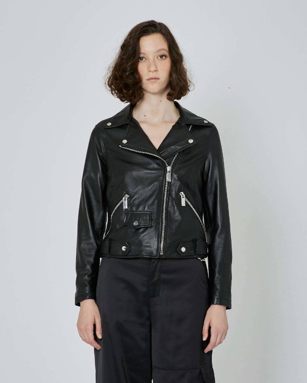 John Richmond Biker in 100% pelle Saldi