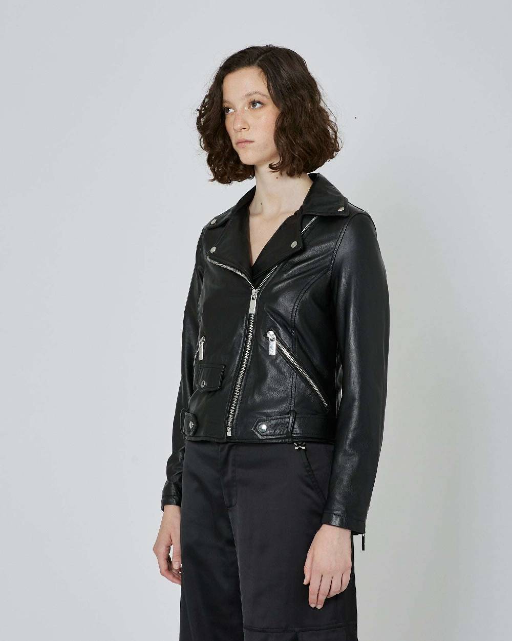 John Richmond Biker in 100% pelle Saldi