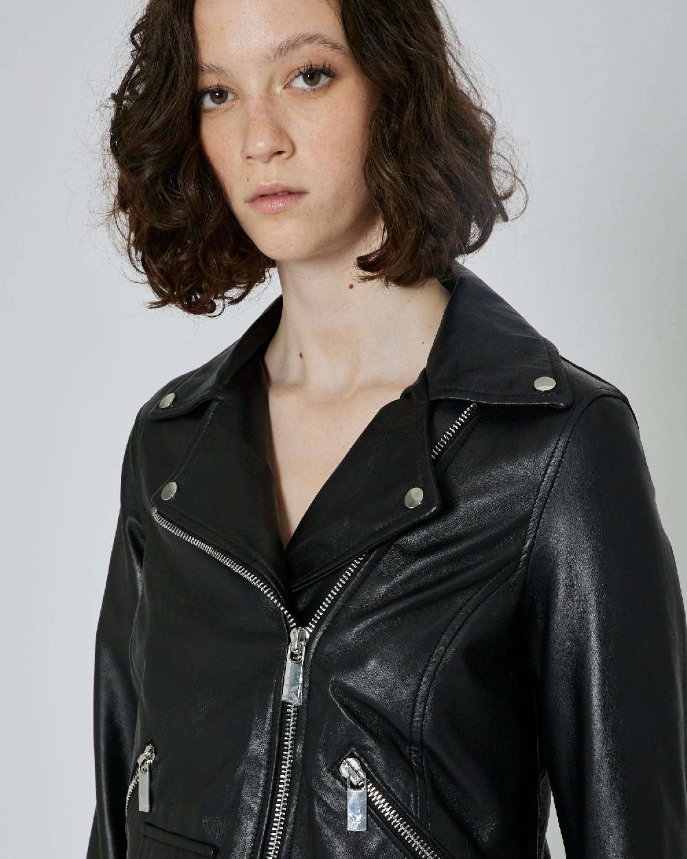 John Richmond Biker in 100% pelle Saldi