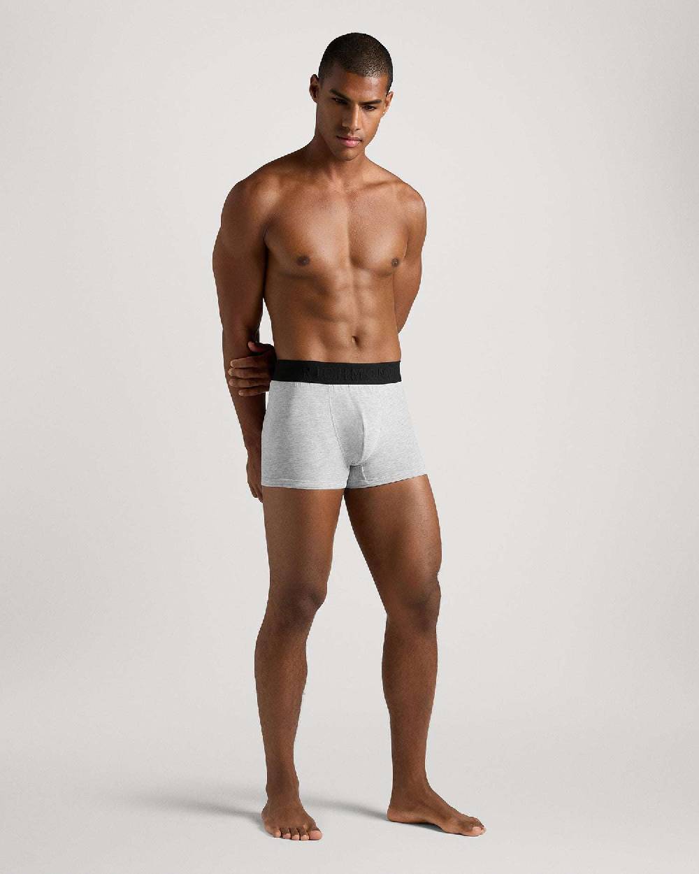 Richmondunderwear Boxer vita bassa in cotone pettinato In Linea