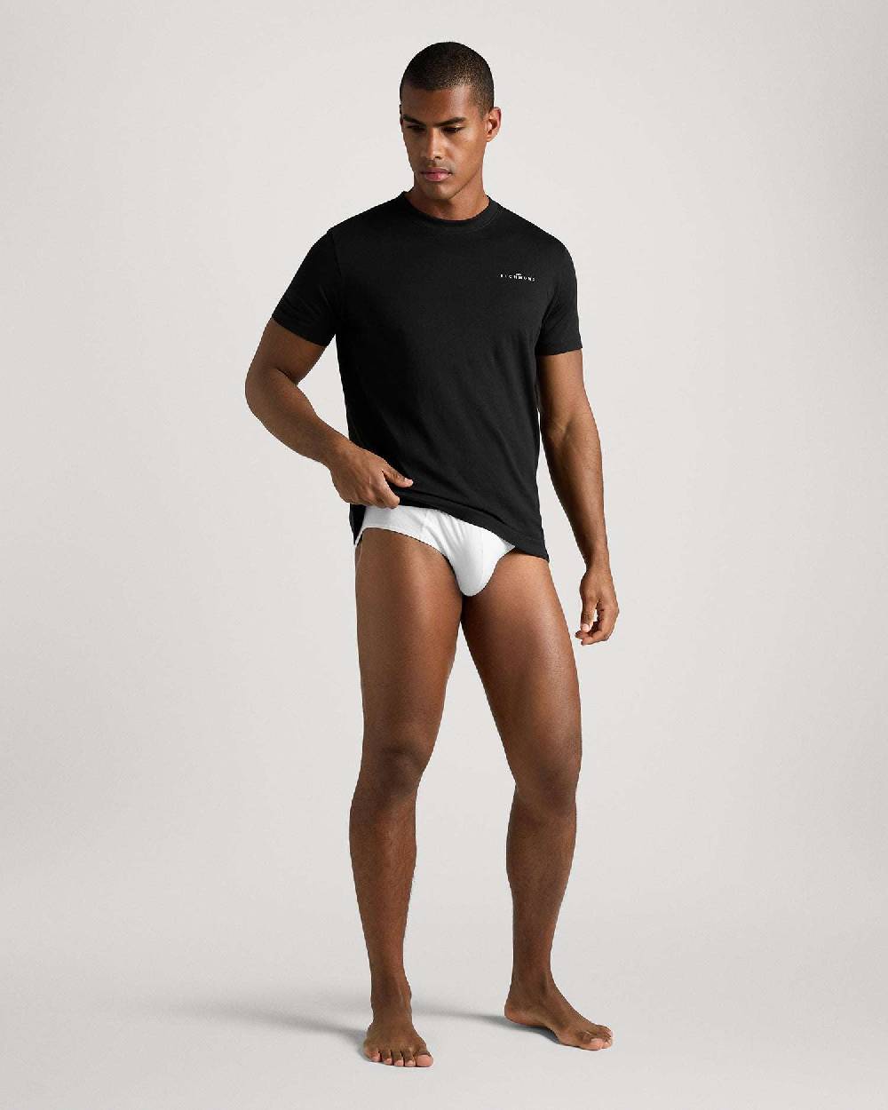 Richmondunderwear T-shirt regular in cotone traspirante Vendita