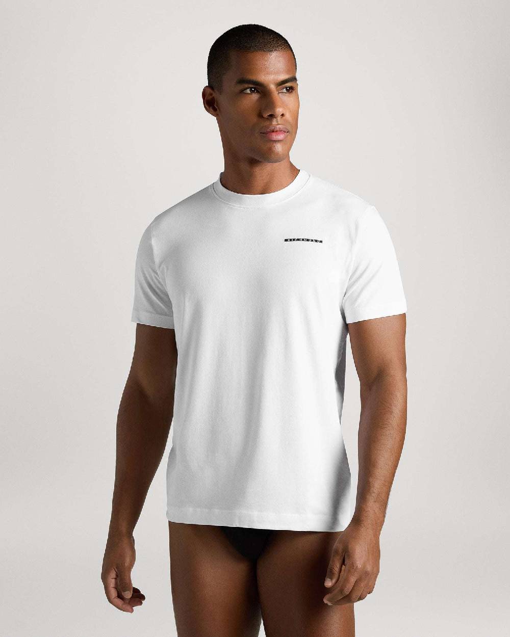 Richmondunderwear T-shirt regular con logo a contrasto Promozione