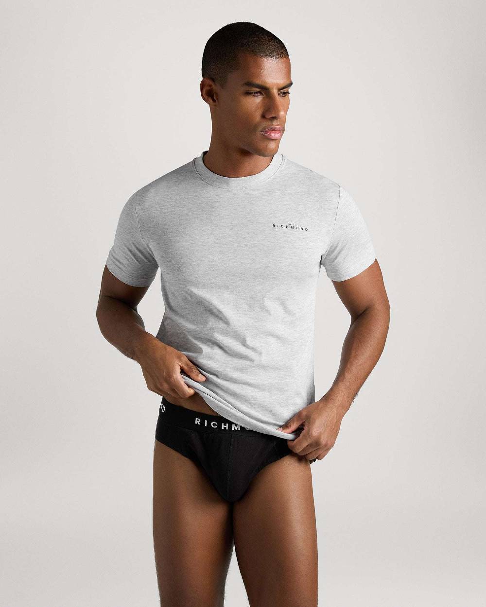Richmondunderwear T-shirt regular in cotone traspirante Spedizione Gratuita