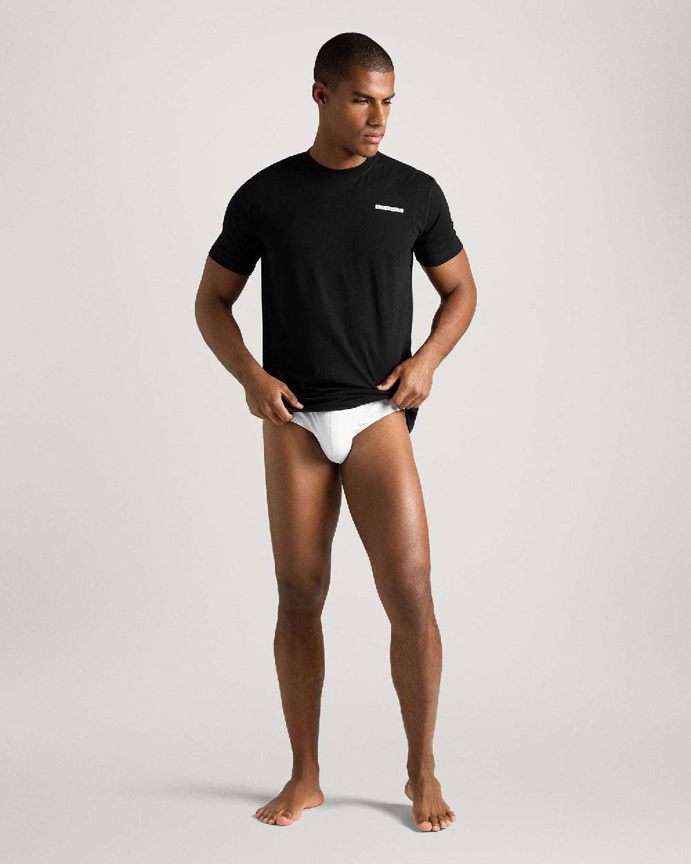 Richmondunderwear T-shirt regular con logo a contrasto Negozi Online