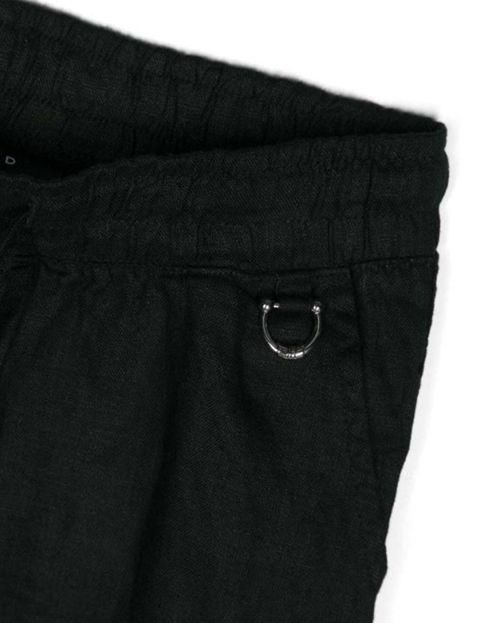 John Richmond kids Completo camicia e bermuda logo sul davanti Prezzo Ridotto