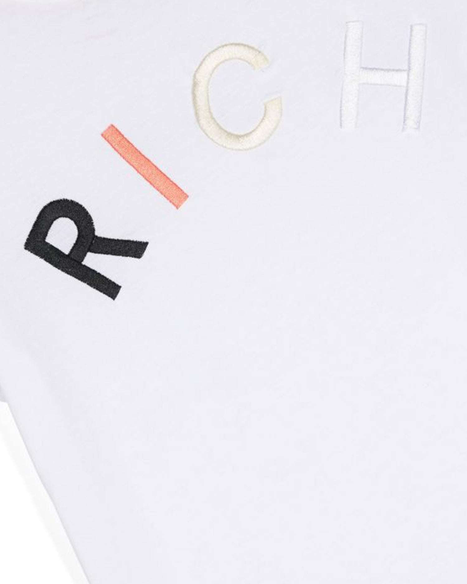 John Richmond kids T-shirt con logo sul davanti Offerta
