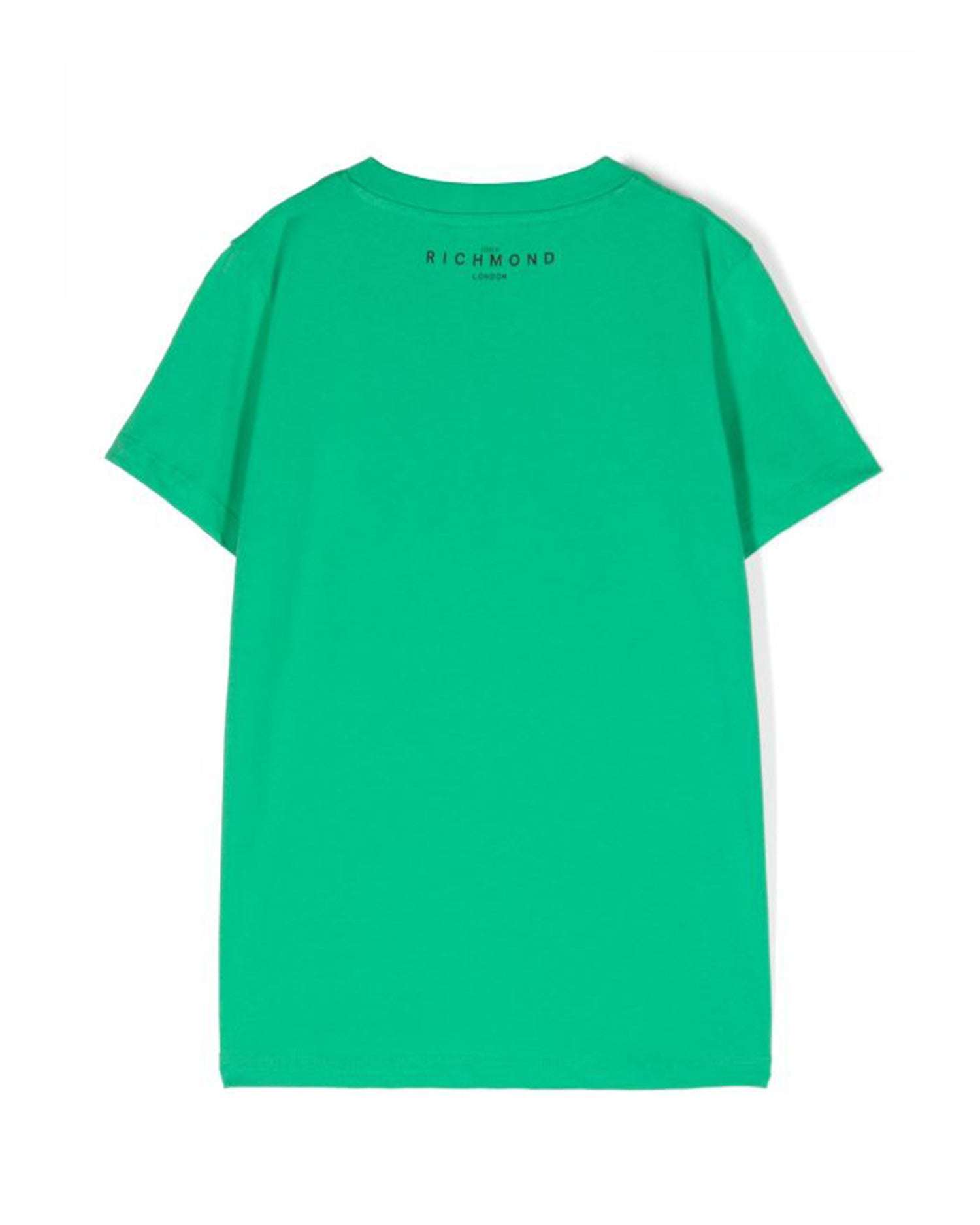 John Richmond kids T-shirt con logo sul davanti Offerta