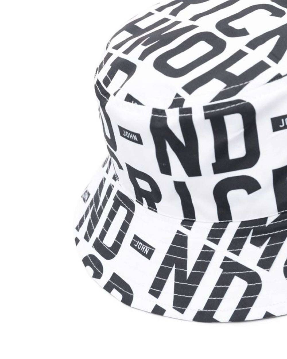 John Richmond kids Cappello alla pescatore con pattern Saldi Di Fabbrica