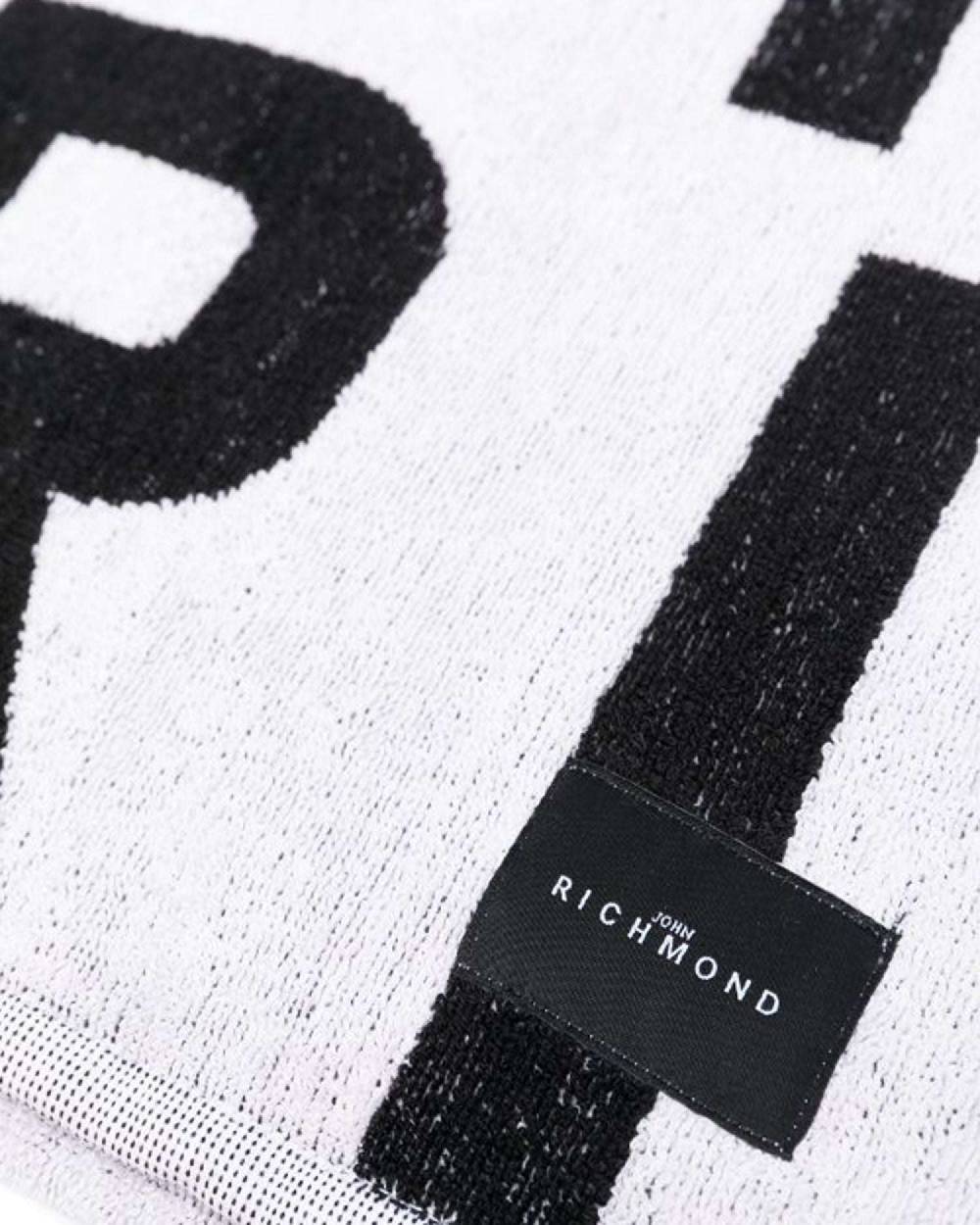 John Richmond kids Telo mare con logo allover Vendite Flash