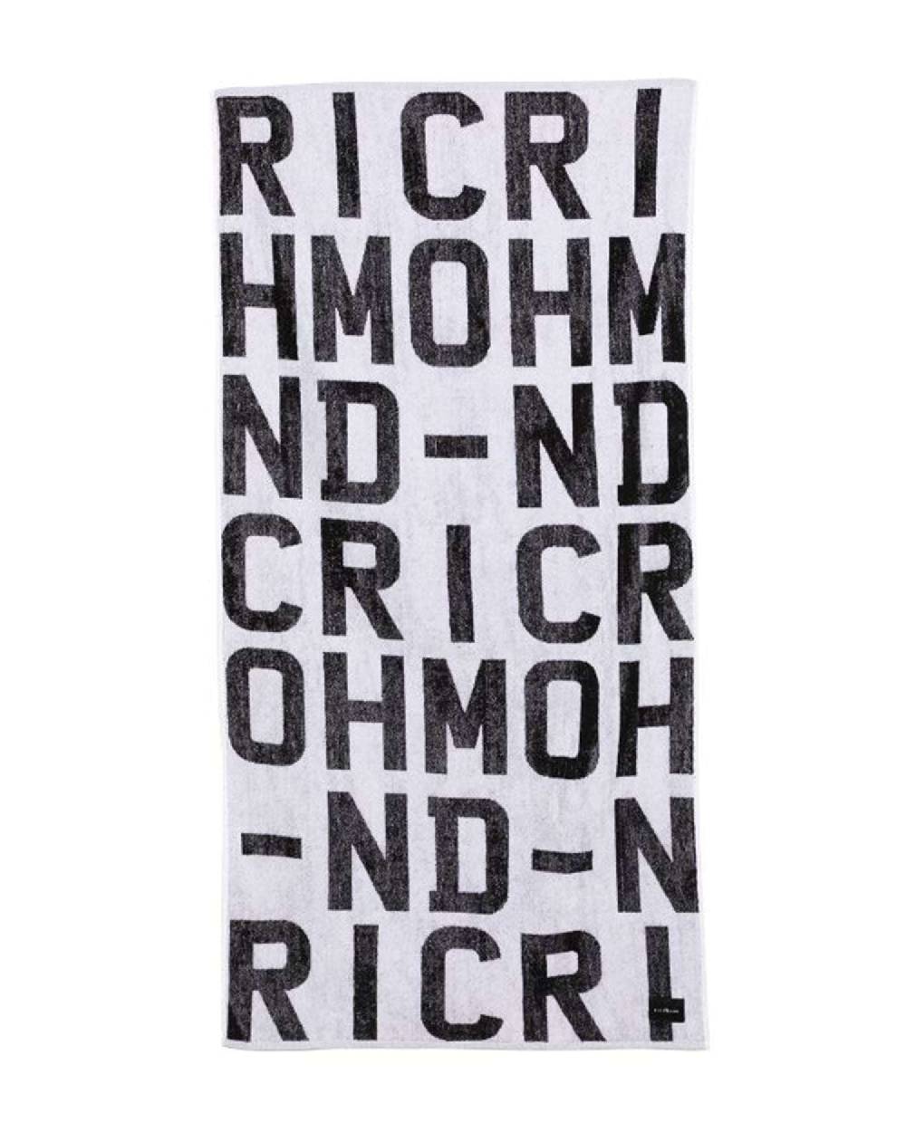 John Richmond kids Telo mare con logo allover Vendite Flash