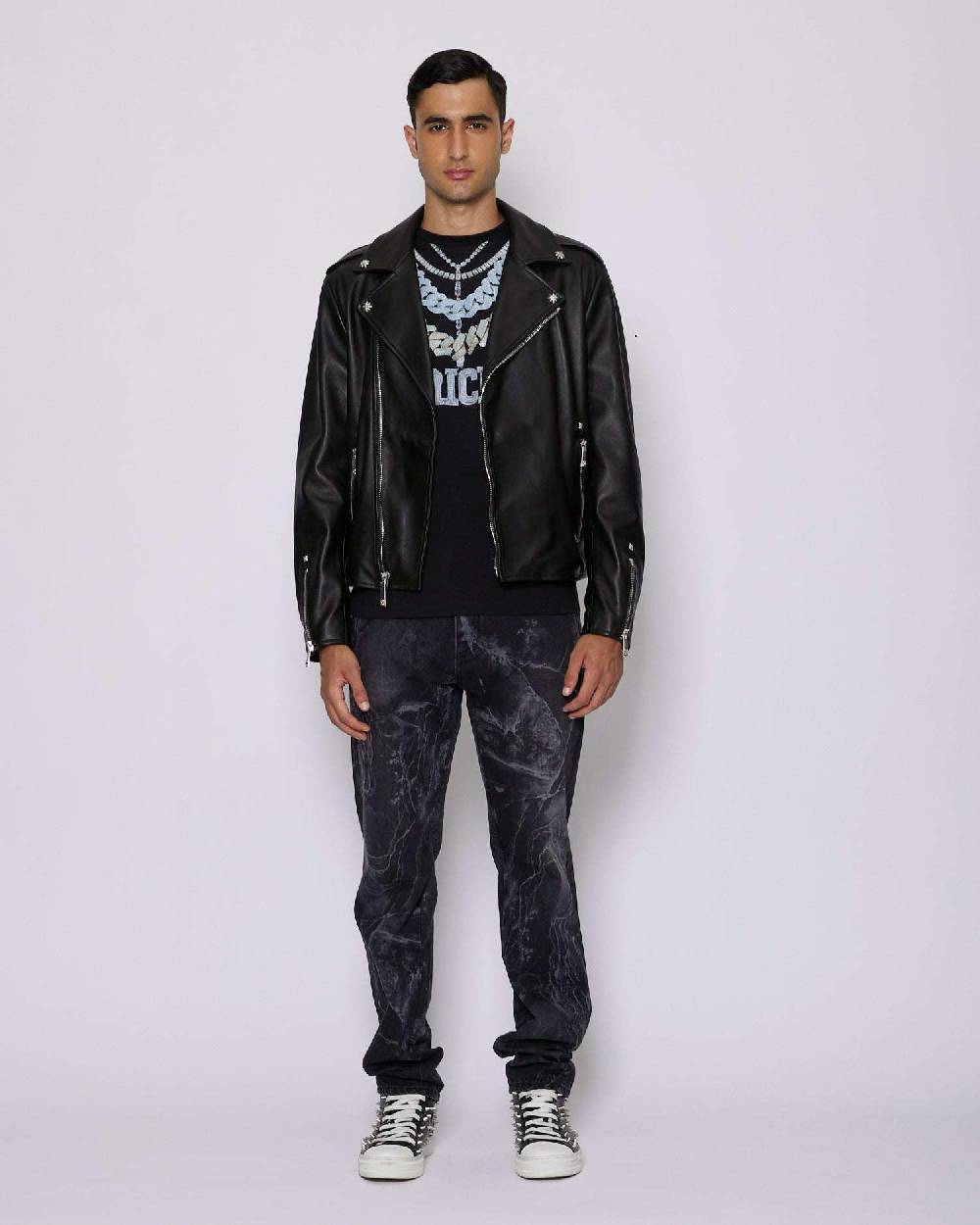 John Richmond Jeans regular con pattern allover Negozi Online