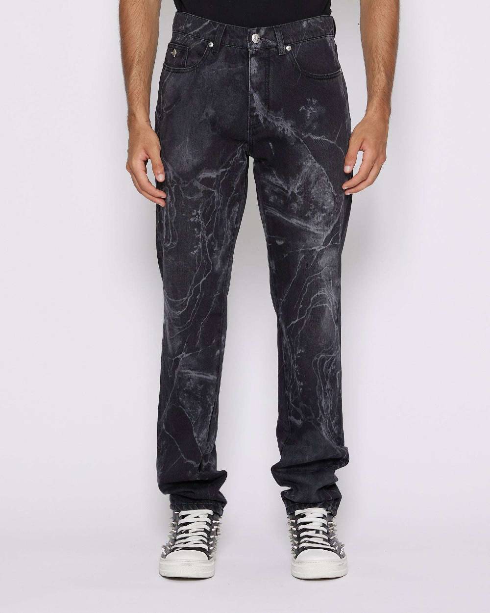John Richmond Jeans regular con pattern allover Negozi Online