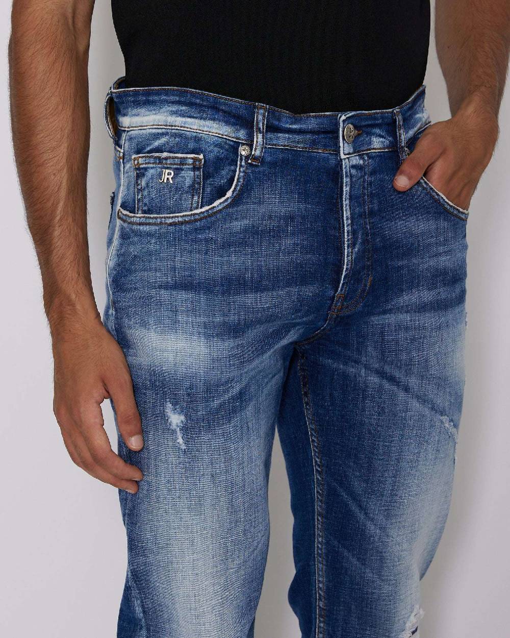 John Richmond Jeans slim lavaggio bleaching Acquista Ora