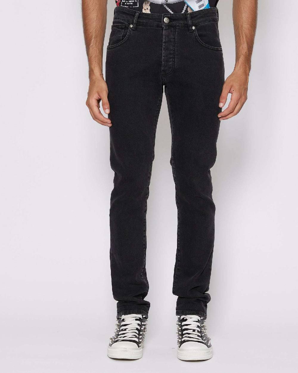 John Richmond Jeans slim a cinque tasche Fino Al -60%