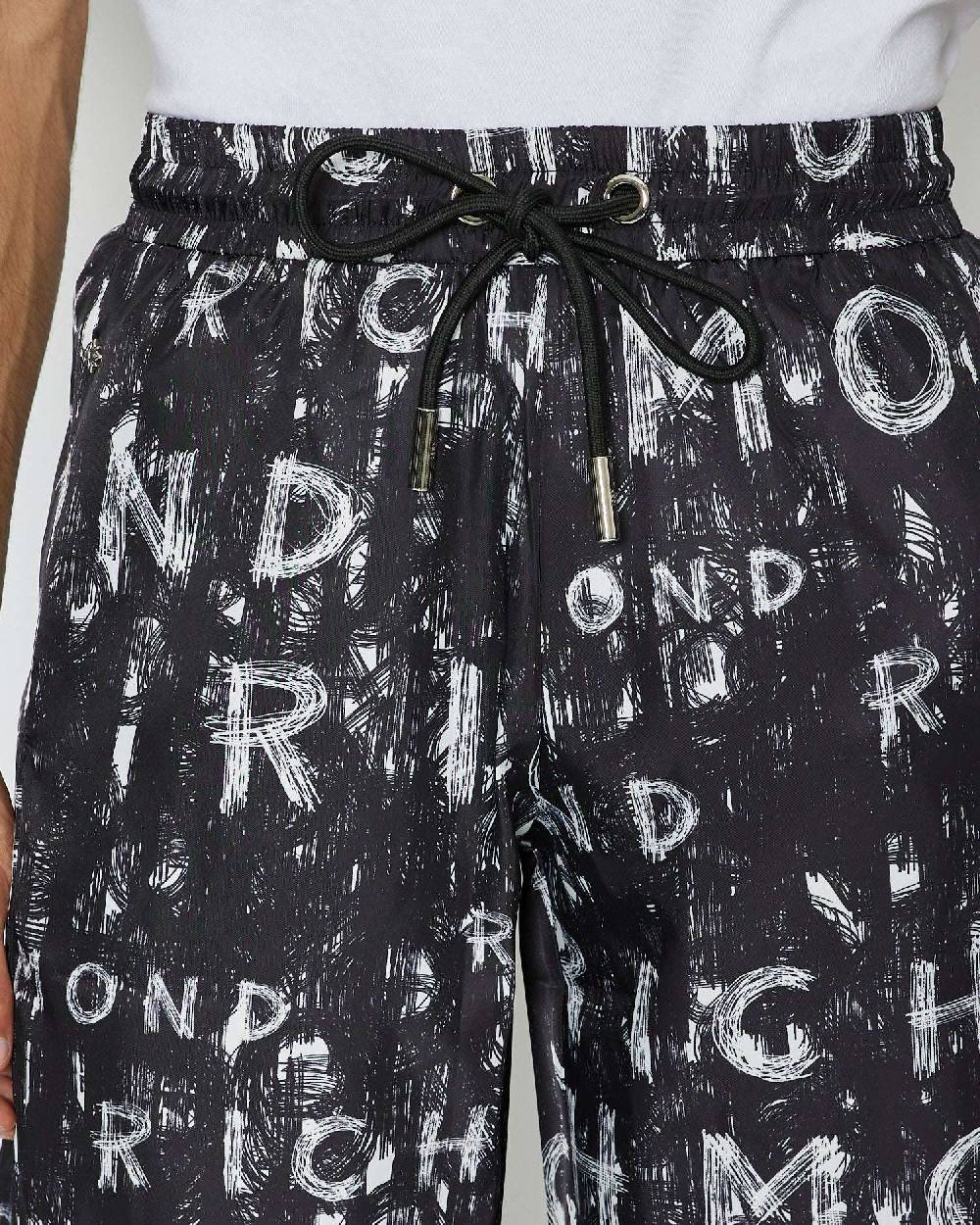 John Richmond Bermuda con pattern iconico di collezione Saldi