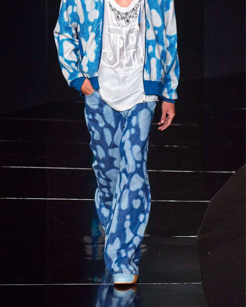 John Richmond Jeans con pattern Italia