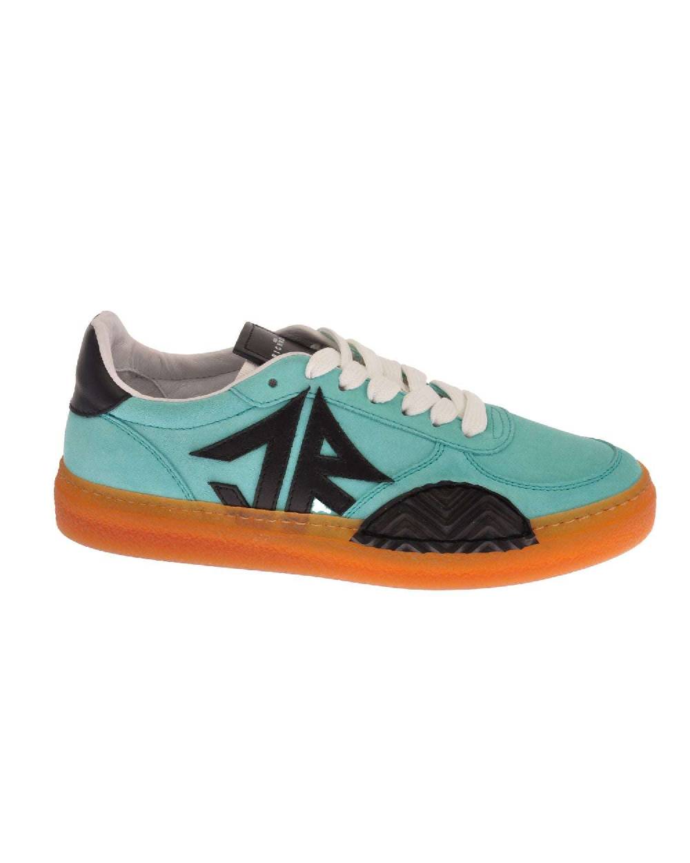 John Richmond Sneakers in pelle scamosciata con logo Nuovo