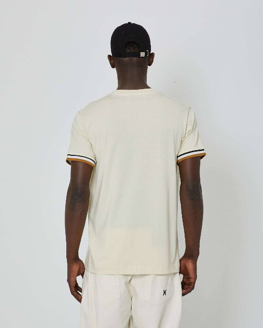 John Richmond T-shirt regolare con logo a contrasto sul davanti Economico