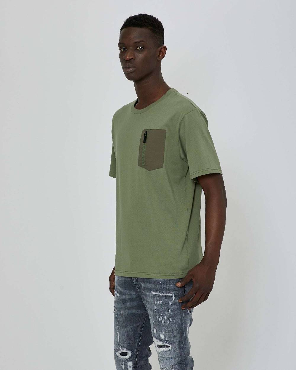 John Richmond T-shirt con stampa ricamata sul retro Saldi Di Fabbrica